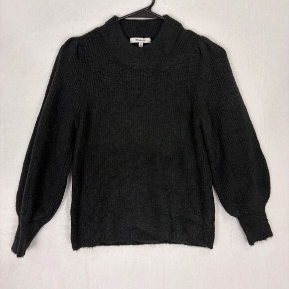 Madewell Sweaters - Madewell Grey Mock Neck Pullover Sweater Size XS